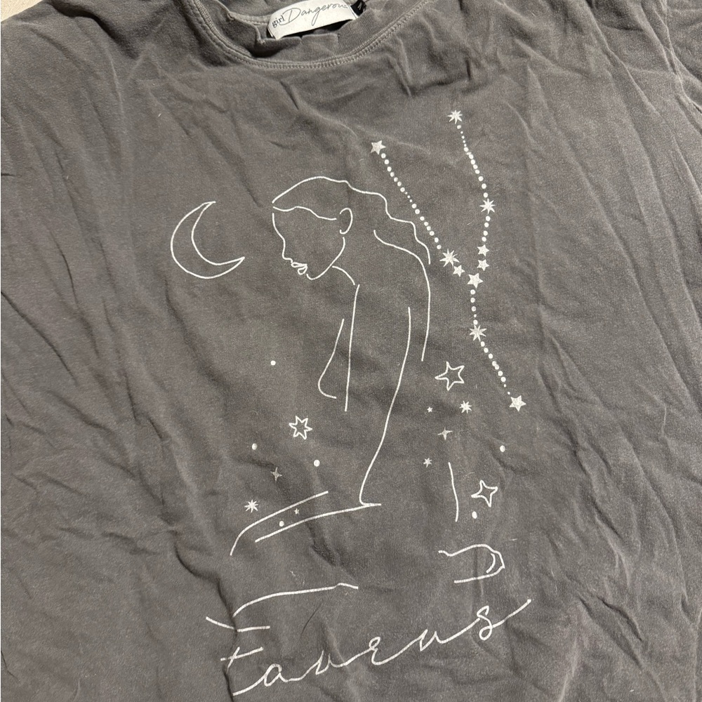 Gray Women's Short Sleeve Tee